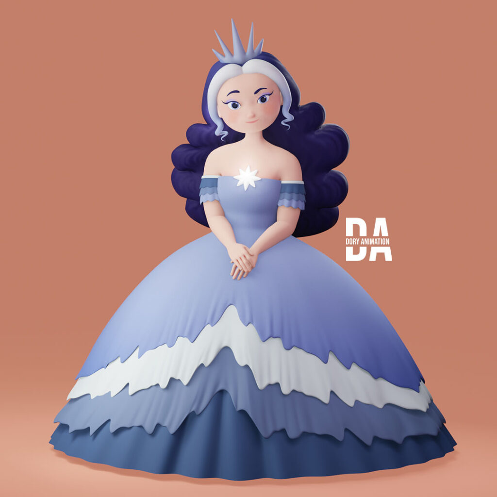 Nilde Snow Queen 3D