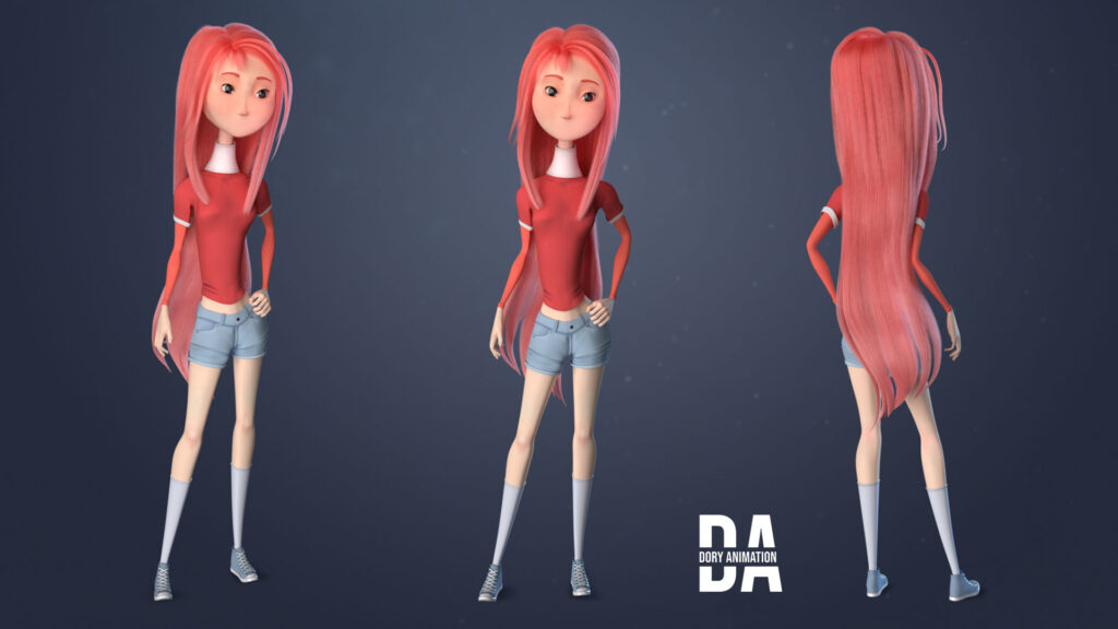 promise 3D character