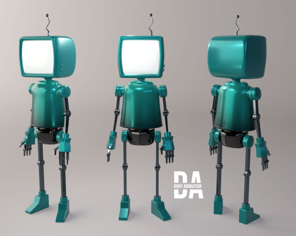 robot 3d model