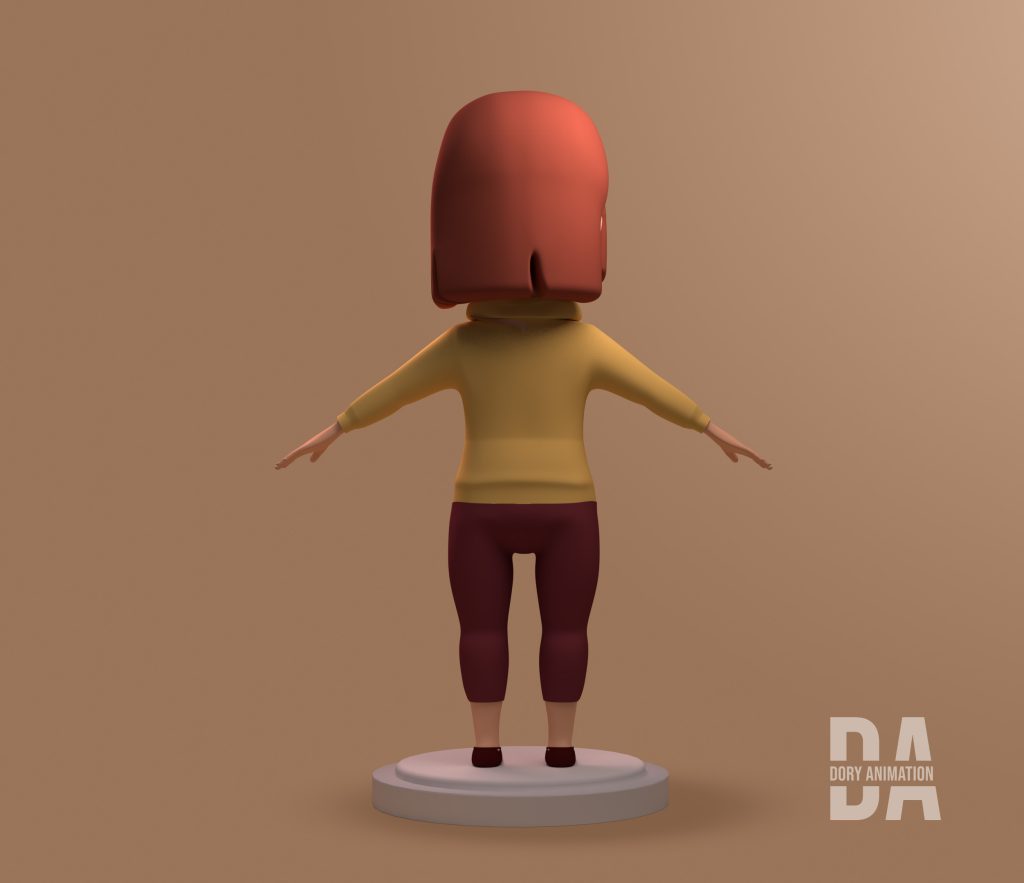 girl 3d model