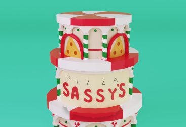 pizza sassy's 3D