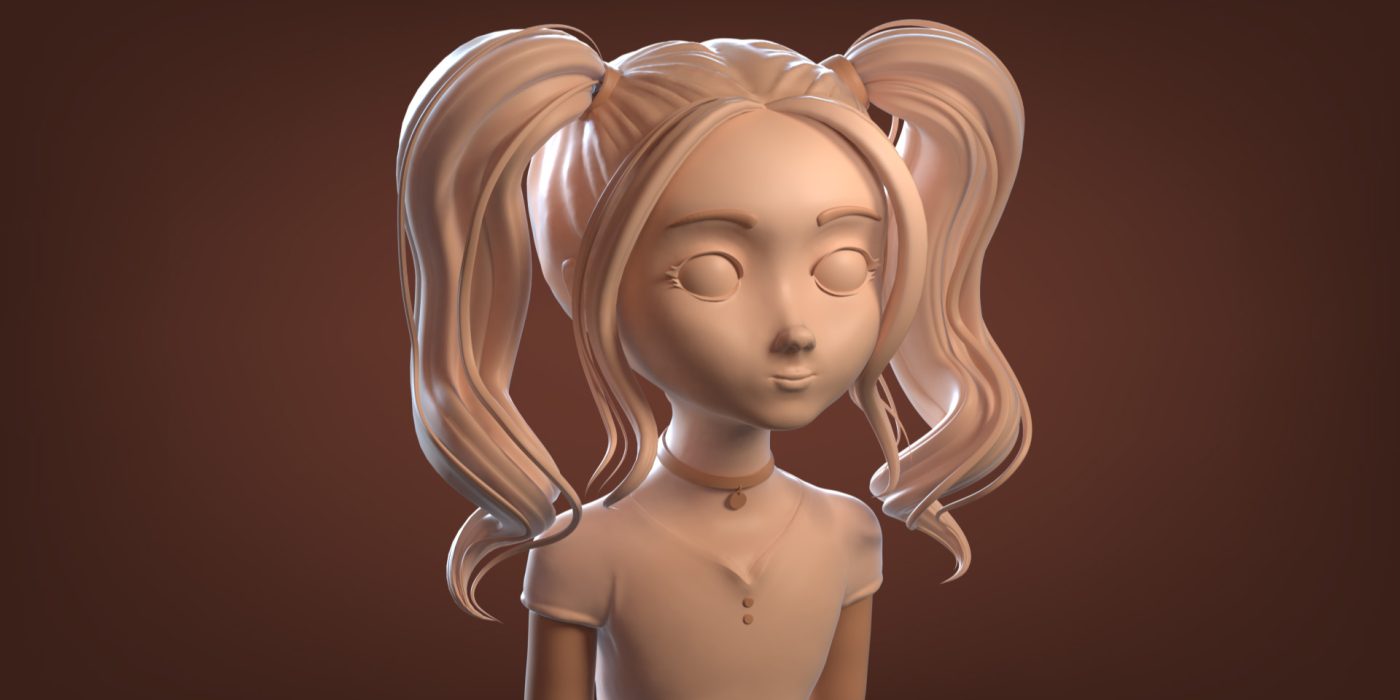 girl sculpt harley